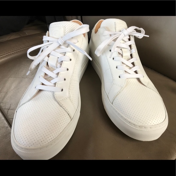 GREATS classic all white everyday sneakers - Picture 2 of 6